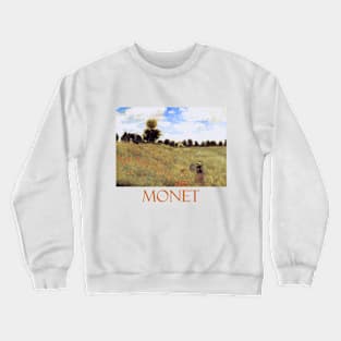 Les Coquelicots by Claude Monet Crewneck Sweatshirt